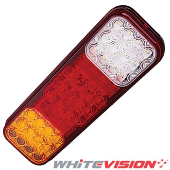 Whitevision Combination Lamp Stop / Tail / Indicator / Reverse 9-33V Box